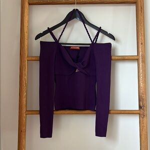 Altuzarra Amethyst Ribbed Odin Twist Knot NEW W / TAGS